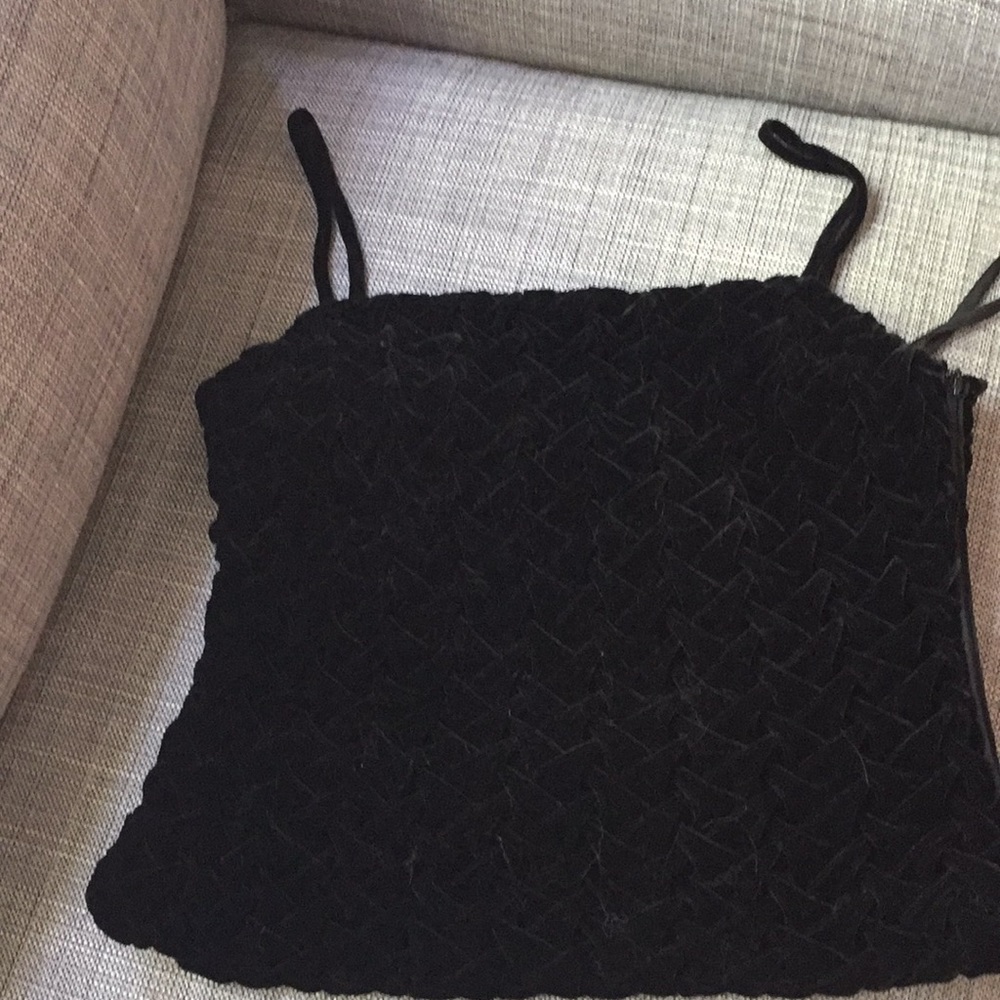 Top in 82% viscose and 16% silk original Armani